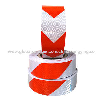 Twill and Arrow Design Tape for Traffic Road of Reflective Material